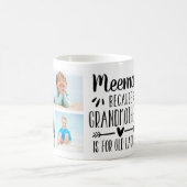 Funny Meema Grandchildren Kaffeetasse (Mittel)