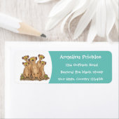 Funny meerkat Cartoon Illustration (Insitu)