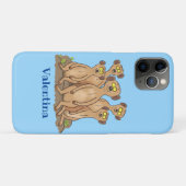Funny meerkat Cartoon Illustration Case-Mate iPhone Hülle (Rückseite (Horizontal))