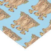 Funny meerkat Cartoon Illustration Kurzer Tischläufer (Ecke)