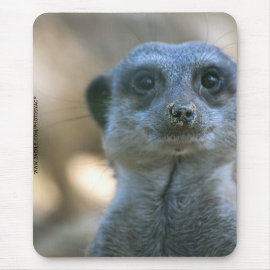 Funny Meerkat Mousepad (Vorne)