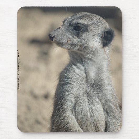 Funny Meerkat Mousepad (Vorne)