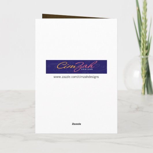 Funny Meerkat: Sieh aus! Du bist ein Meer-Jahr-Ält Karte (Rückseite)