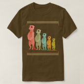 Funny Meerkat T-Shirt (Design vorne)
