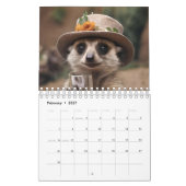 Funny Meerkats, die das Außergewöhnliche tun, Kalender (Feb 2027)
