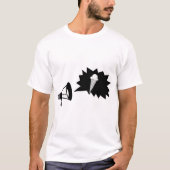 Funny Megaphone I Screening Ice Cream Cloud Shirt (Vorderseite)