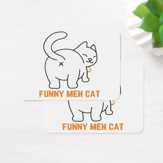Funny Meh Cat (Schreibtisch)