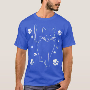Funny Meh Cat Geschenk für Katzen Liebhaber  T-Shirt