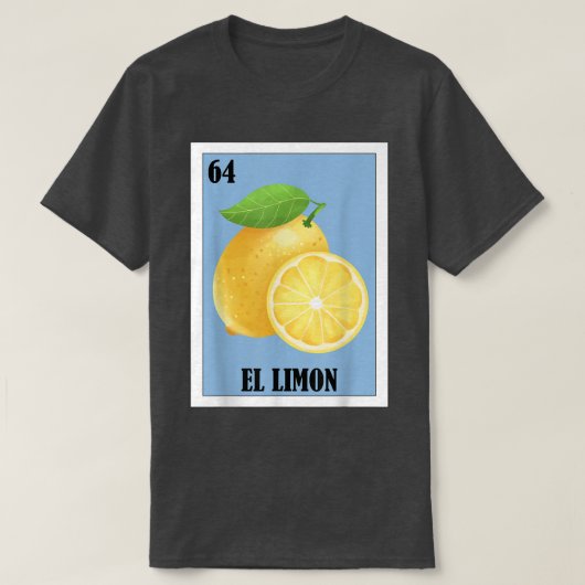 Funny Meican Design El Limon T-Shirt (Design vorne)