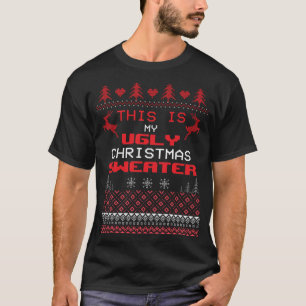 Funny mein hässlicher Weihnachts-Süßigkeiten-T - S T-Shirt