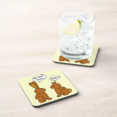 Funny mein Hintern Hurts Bunnies Untersetzer (Rechte Seite)