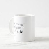 Funny mein Partner in Crime Big Sister Quotes Gesc Kaffeetasse (Vorderseite Links)