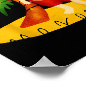 Funny Mele Kalikimaka Aloha Christmas Hawaiian San Poster (Ecke)