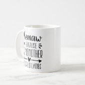 Funny Memaw Großmutter Zitat Kaffeetasse (Vorderseite Links)
