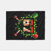 Funny Meme 67 Christmas Baseball Ice Cream Men Boy Fleecedecke (Vorderseite (Horizontal))