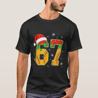 Funny Meme 67 Christmas Sell Ice Cream Men Boy Xma T-Shirt