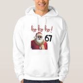 Funny Meme 67 Santa Christmas Sweatshirt (Vorderseite)