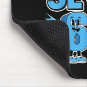 Funny Meme 67 Six Seven 6 7 Italian Brainrot Boys Mousepad (Ecke)