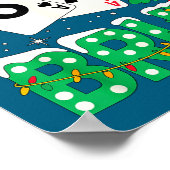 Funny Meme 6 7 Festive Ker Bruh Christmas Tree San Poster (Ecke)