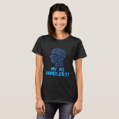 Funny Meme Ai handles it Artificial Roboter Spaß T-Shirt (Vorne ganz)