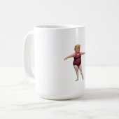 Funny Meme Caricature Mug Humor Coffee Cup Kaffeetasse (Vorderseite Links)