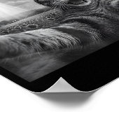 Funny Meme Cat Selfie Six Seven Retro Cat 67 Anima Poster (Ecke)