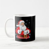 Funny Meme Christmas Santa Gift Men, Women Tee  Kaffeetasse (Links)