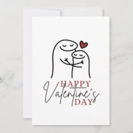 Funny Meme Couple Valentine's Day Card Quirky Einladung