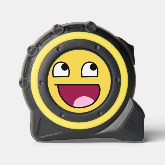 Funny Meme Face Maßband (Vorderseite)