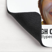 Funny Meme Gamer Mousepad High Confidence (Ecke)