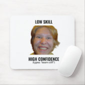 Funny Meme Gamer Mousepad High Confidence (Mit Mouse)
