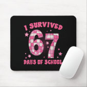 Funny Meme Six Seven Teacher I Survived 67 Days Of Mousepad (Mit Mouse)