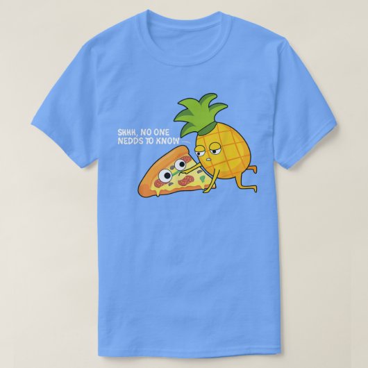 Funny meme statement gift Designs hawaii pizza T-S T-Shirt (Design vorne)