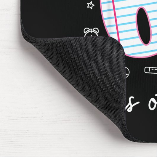 Funny Meme Teacher Student I Survived 67 Days Of S Mousepad (Ecke)