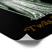 Funny Meme Twas The Tism M Lord Frog Wizard Autism Poster (Ecke)