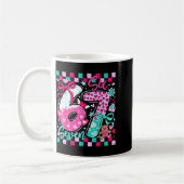 Funny Meme Valentine Six Seven 6 7 Valentine Heart Kaffeetasse (Links)