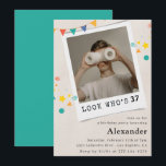 Funny Men 37. Geburtstagseinladungen Spaß Foto Einladung<br><div class="desc">Funny Men 37. Geburtstagseinladungen Spaß Foto</div>