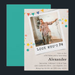 Funny Men 74. Geburtstagseinladungen Spaß Foto Einladung<br><div class="desc">Funny Men 74. Geburtstagseinladungen Spaß Foto</div>