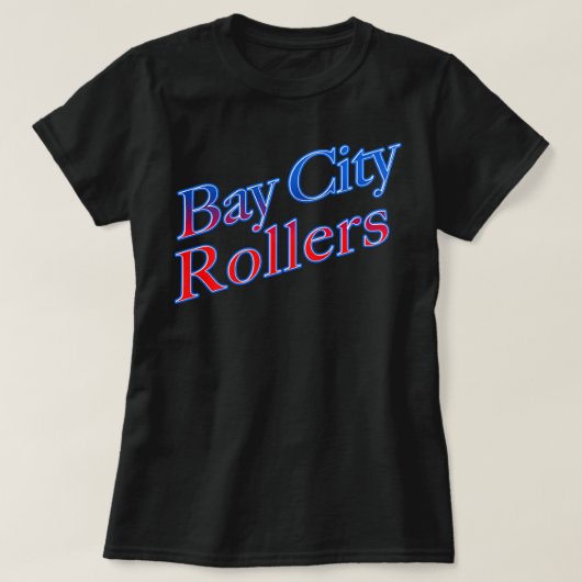 Funny Men Band Bay City Roller Music Rock Retro  T-Shirt (Design vorne)