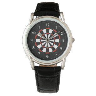 Funny Men Dartboard Watch Armbanduhr