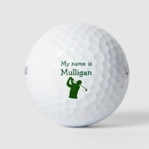 Funny Men Golf Balls Golfball