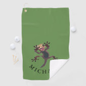 Funny Men Golf Persönliches Geschenk Golfhandtuch (Insitu)