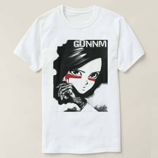 Funny Men Gunnm Gally Alita Battle Angel Phantasti T-Shirt (Design vorne)