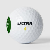 Funny Men Lost Golf Balls Golfball (Logo)
