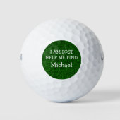 Funny Men Lost Golf Balls Golfball