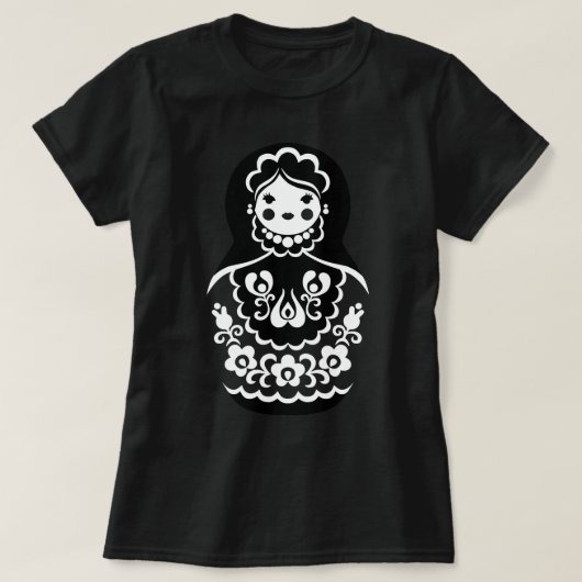 Funny Men Russian Matryoshka Doll Russian D T-Shirt (Design vorne)