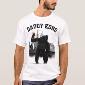 Funny Men T - Shirt, DADDY KONG APE T-Shirt (Vorderseite)