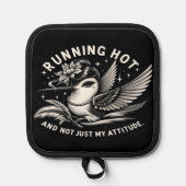 Funny Menopause Hot Flash Pot Holder Topflappen (Vorderseite)