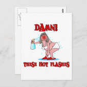 Funny Menopause Postkarte (Vorne/Hinten)