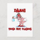 Funny Menopause Postkarte (Vorderseite)